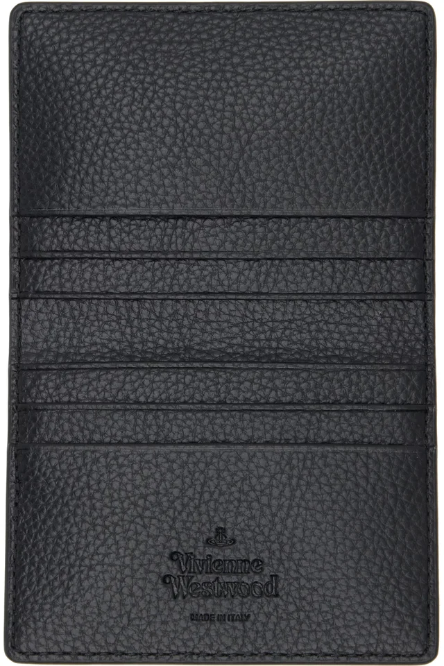 Vivienne Westwood Black Bifold Man Card Holder, photo 3 of 3 from SSENSE