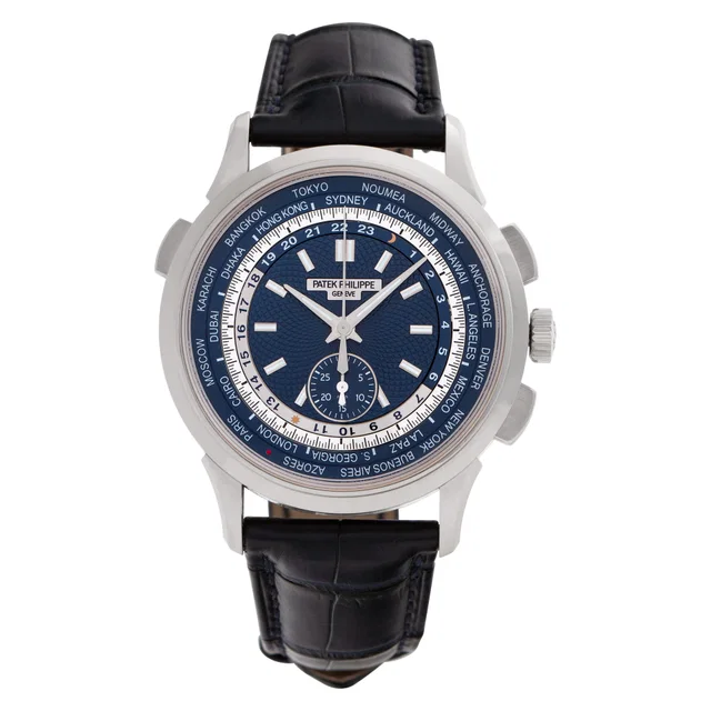 Unused Patek Philippe World Time 40mm 5930G in White Gold from Gray And Sons