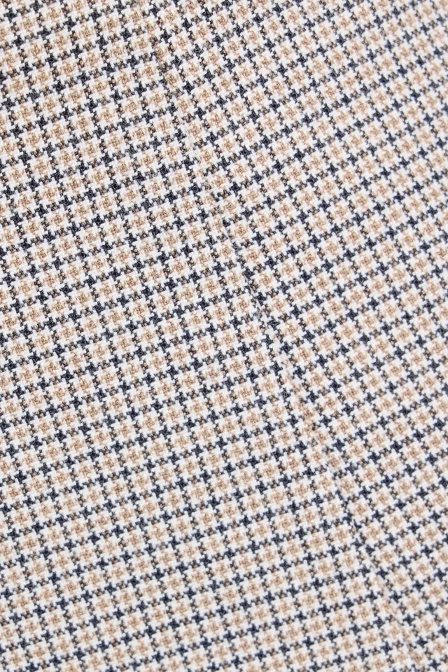 Theory Checked Tweed Mini Skirt in Tan, photo 4 of 4 from THE OUTNET