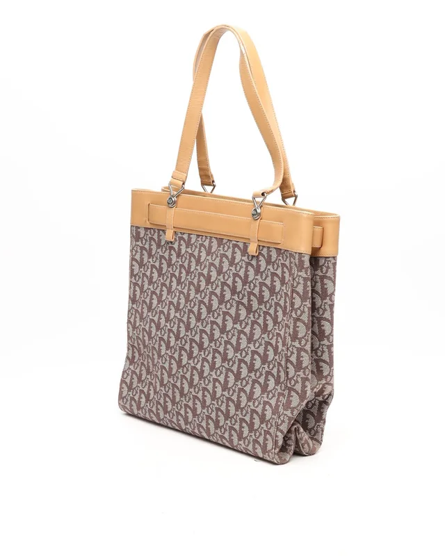 Dior Oblique Pocket Tote Bag in Canvas from A Retro Tale, photo 3 of 14