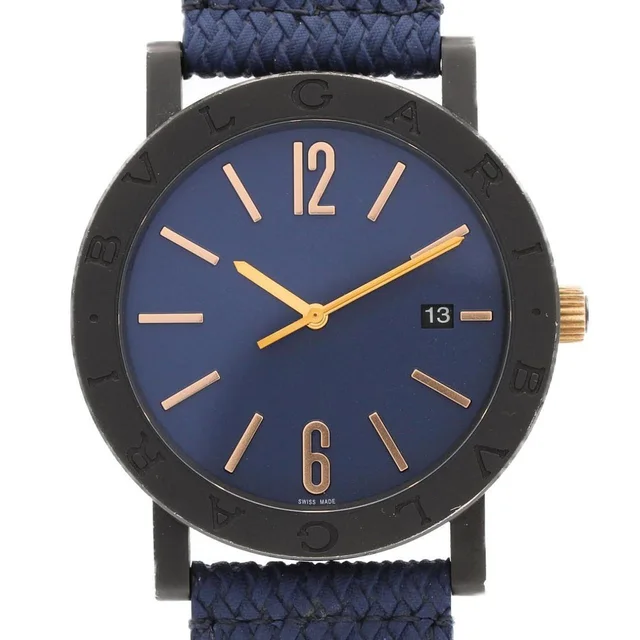 Bvlgari Solotempo Bb41s 103133 Stainless Steel Automatic Watch in gold from Poshmark