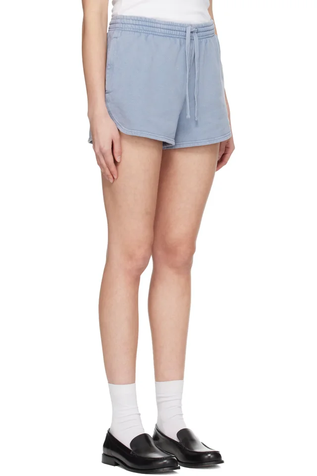 A.P.C. Blue Liz Shorts, photo 2 of 3 from SSENSE