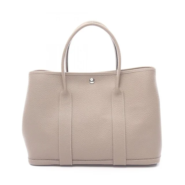 Hermès Tote Bag Garden Party PM Griasphalt Leather in Leather from The Reluxe