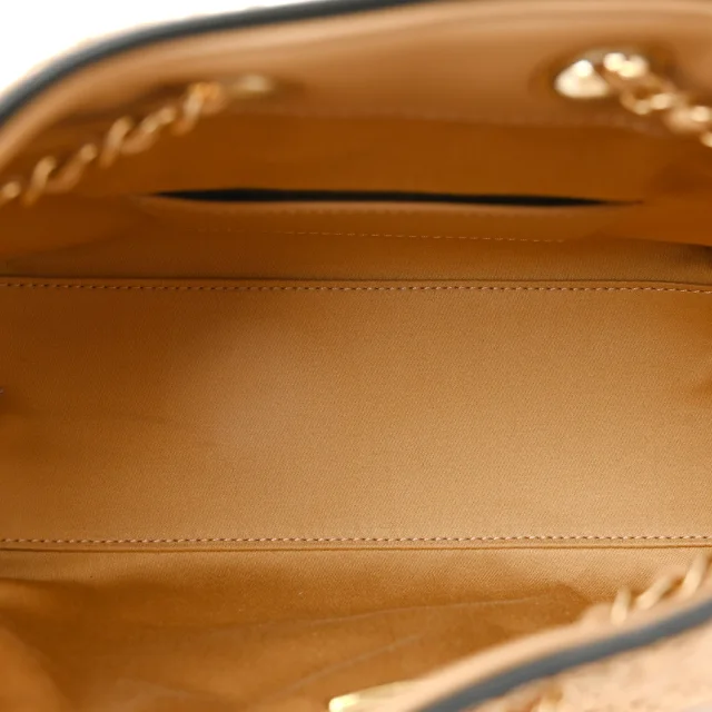 Braided Raffia Calfskin Quilted Mini Chanel 25 Handbag Beige Black in Black Calfskin from FASHIONPHILE, photo 5 of 10