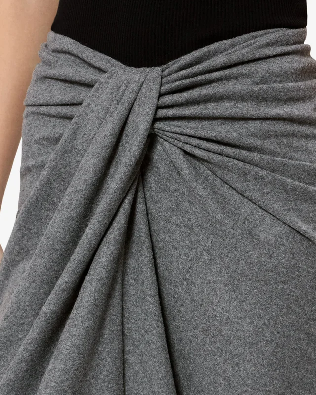 Isabel Marant Étoile Jeldia Draped Skirt, photo 7 of 7 from SENSER