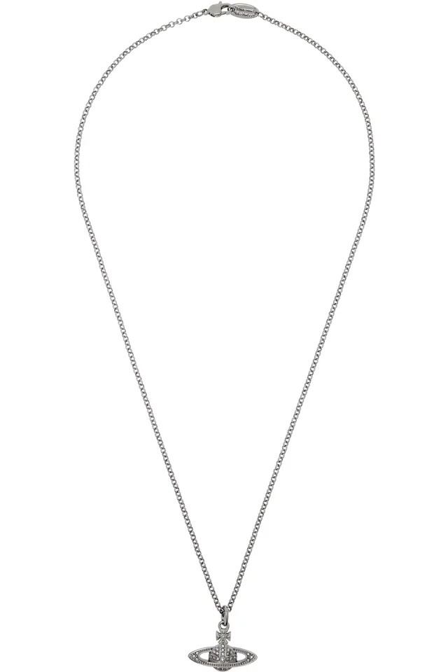 Vivienne Westwood Mini Bas Relief Pendant Necklace from SSENSE, photo 1 of 1