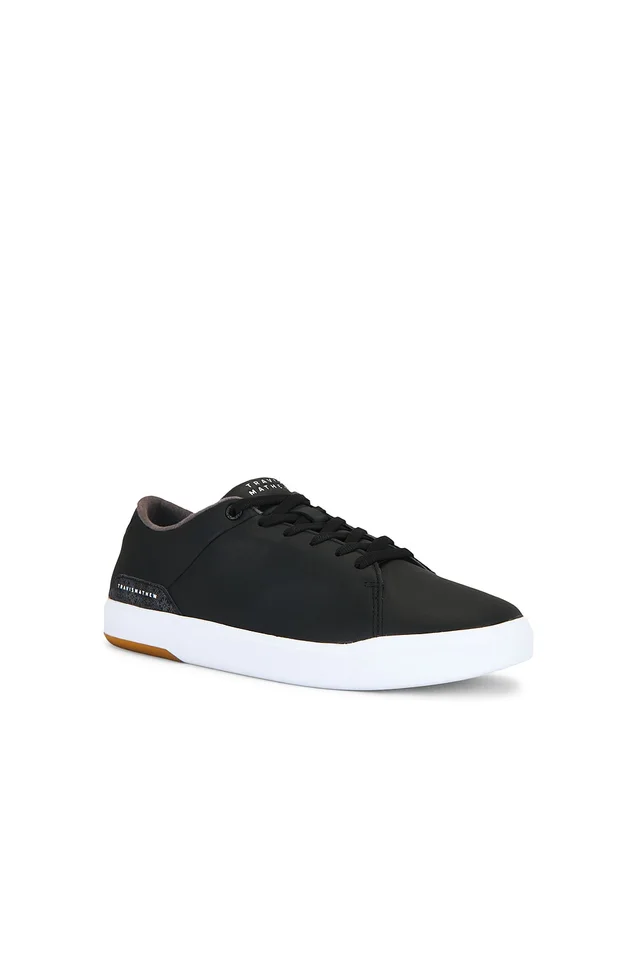 TravisMathew The Modern Cup Sneakers in Black, photo 2 of 6 from REVOLVE (Canada)