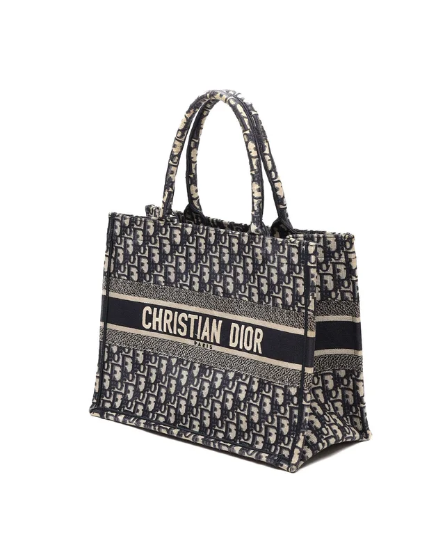 Dior Medium Oblique Book Tote Bag in Canvas from A Retro Tale, photo 2 of 10