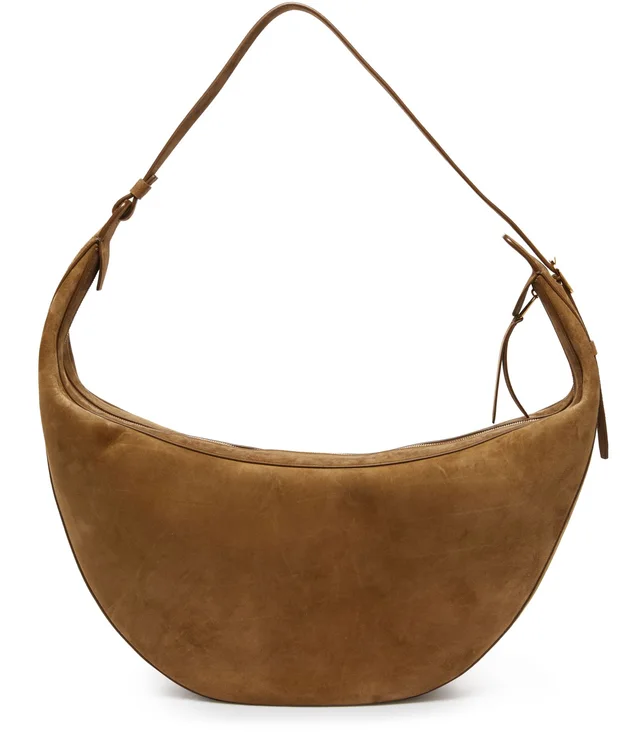 KHAITE Augustina hobo bag in Brown 100% calfskin, photo 4 of 8 from 24S (Canada)