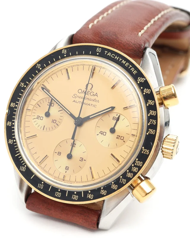 Omega Speedmaster Reduced 39mm Watch in Leather from A Retro Tale, photo 2 of 2