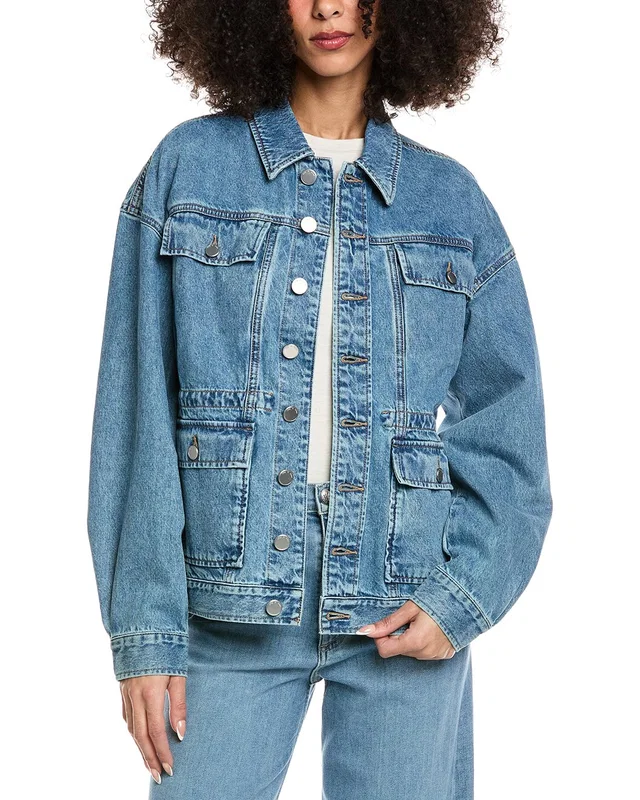 rag & bone Amy Cinched Denim Jacket, image 1 of 1 from Rue La La