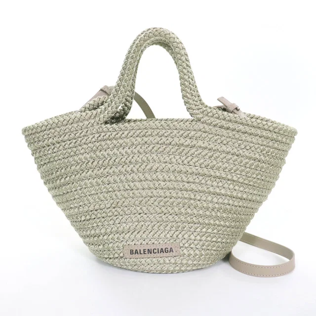 Balenciaga Ibiza Small Basket Shoulder Bag from LuxUness
