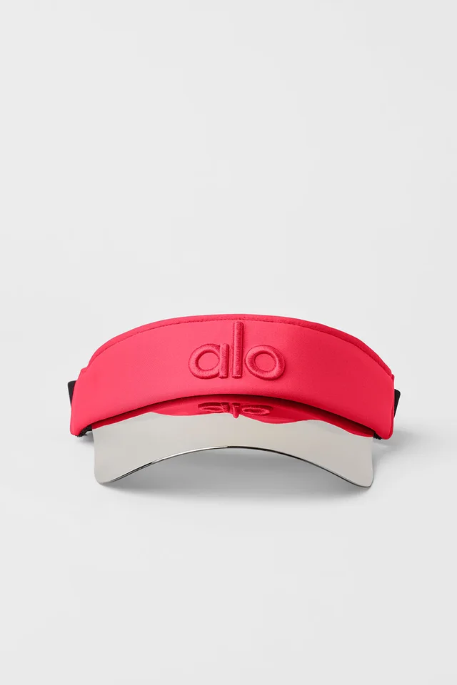 Alo Yoga Airlift Solar Visor - Candy Red in Red from Alo Yoga, photo 1 of 1