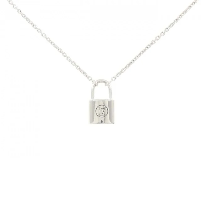 Louis Vuitton Lockit Necklace in 925 silver from KOMEHYO
