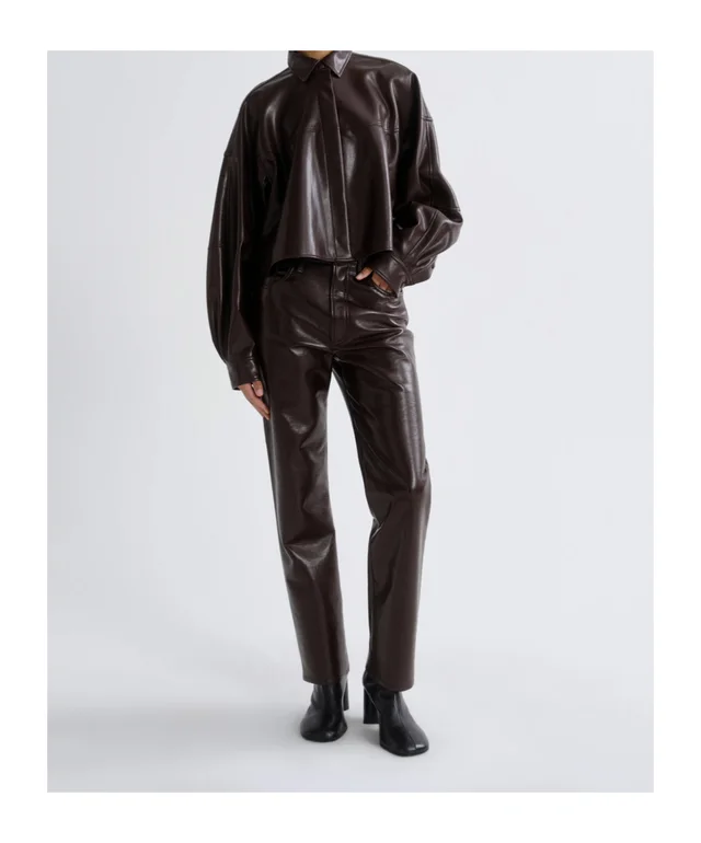 Agolde Collared long-sleeved shirt, photo 2 of 5 from SENSER
