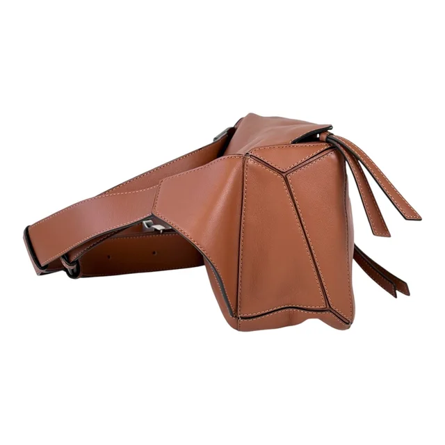 Loewe Puzzle Brown Small Sling Bag in Brown from Luxury Promise, photo 2 of 2