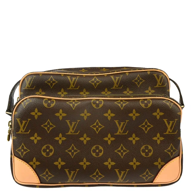 Louis Vuitton 2010 Monogram Nile Shoulder Bag M45244 in Coated canvas from AMORE Vintage Tokyo