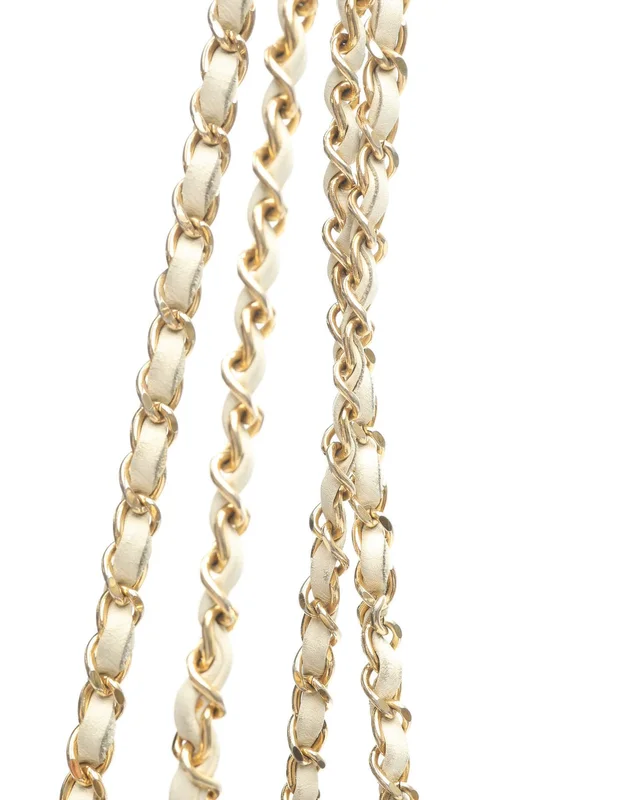 Chanel CC Drawstring Bucket Bag in Canvas from A Retro Tale, photo 8 of 13