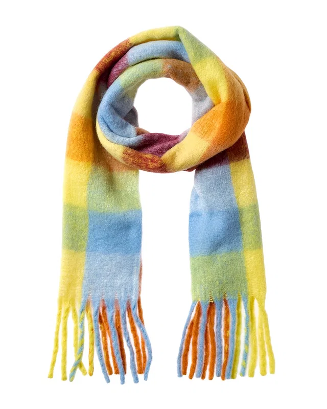 La Fiorentina Plush Fringe Scarf, image 1 of 1 from Rue La La