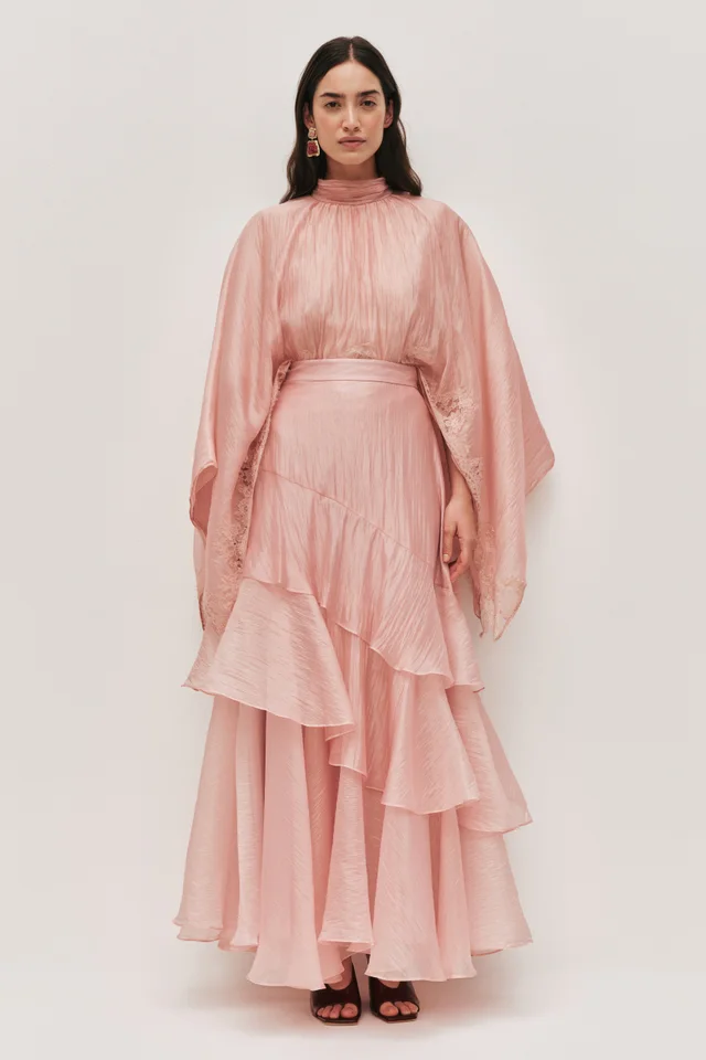 AJE Ophelia Maxi Skirt in Pink from Aje, photo 1 of 1