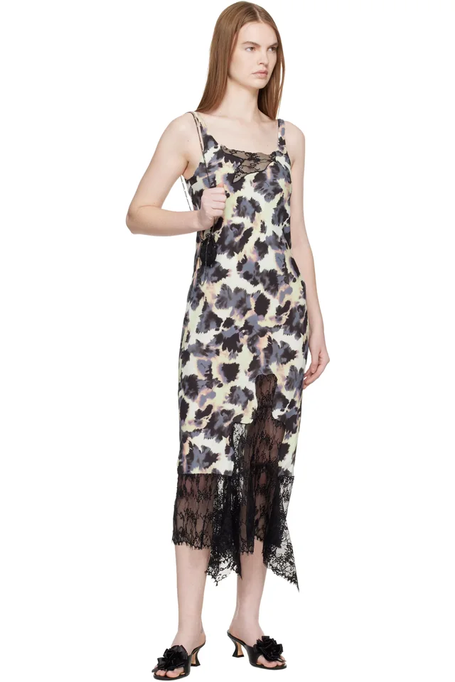 Collina Strada Multicolor Anemone Midi Dress, photo 4 of 4 from SSENSE
