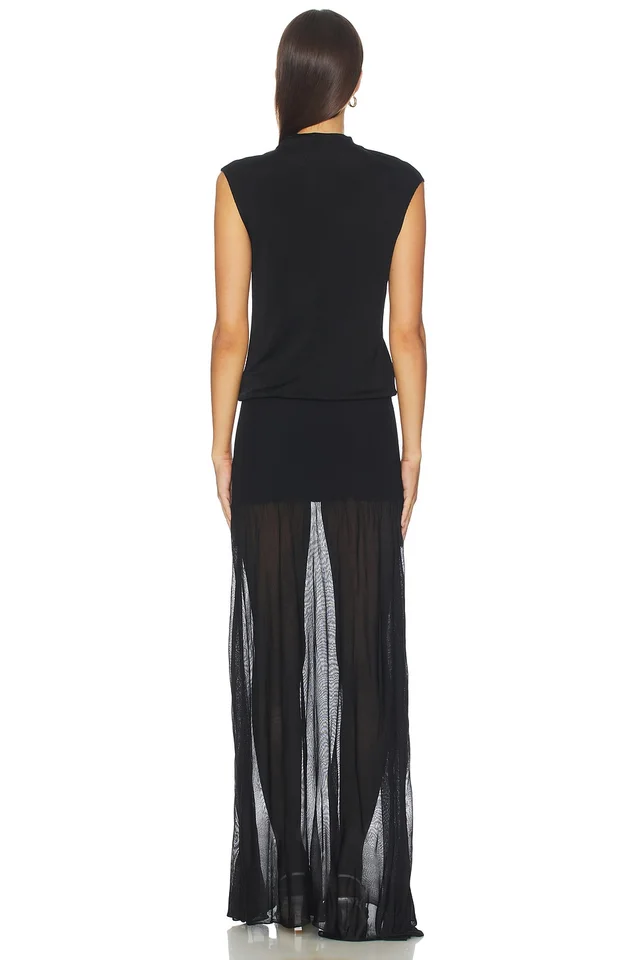 SRG Charmain Blouson Dress in Black, photo 3 of 5 from REVOLVE (Canada)