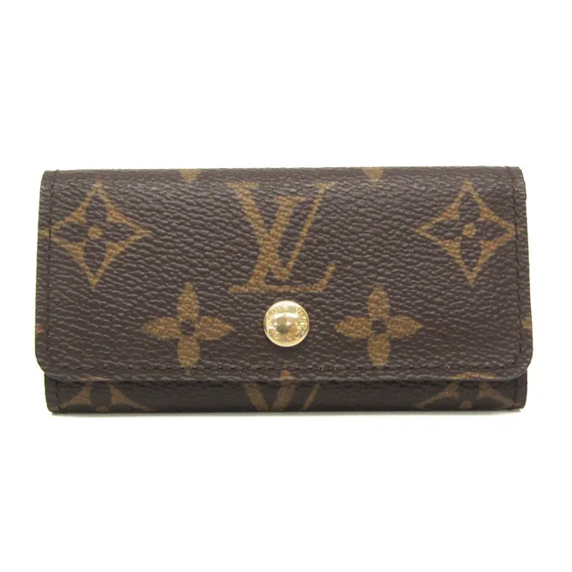 Louis Vuitton 4 Key Holder M69517 Men,Women Monogram Key Case Brown in Brown Monogram from Elady