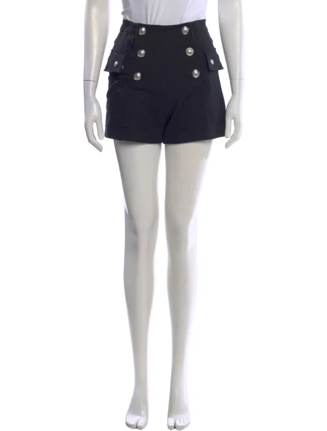 Balmain Mini Shorts in black from The RealReal