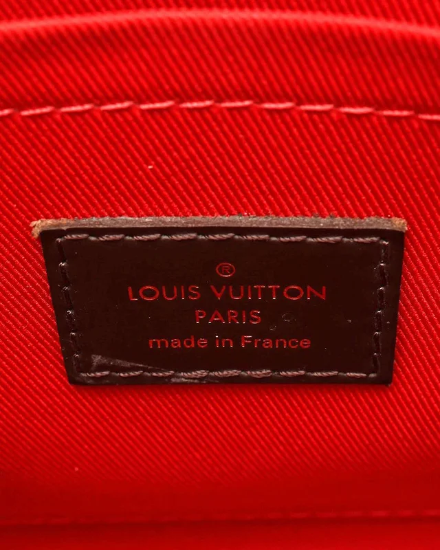 Louis Vuitton Damier Ebene Croisette Bag in Brown Canvas from A Retro Tale, photo 6 of 9