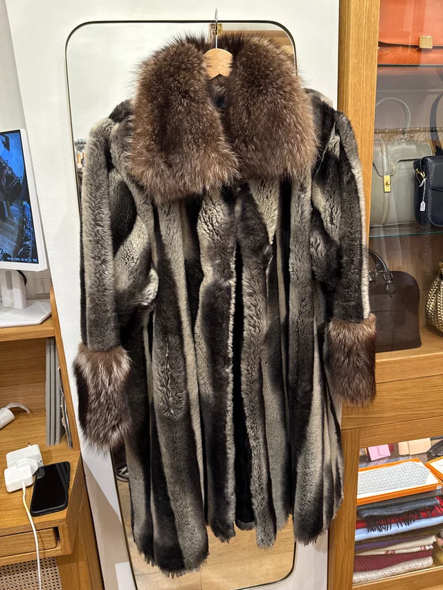 Saint Laurent MIX Fur Coat from Luxury Promise