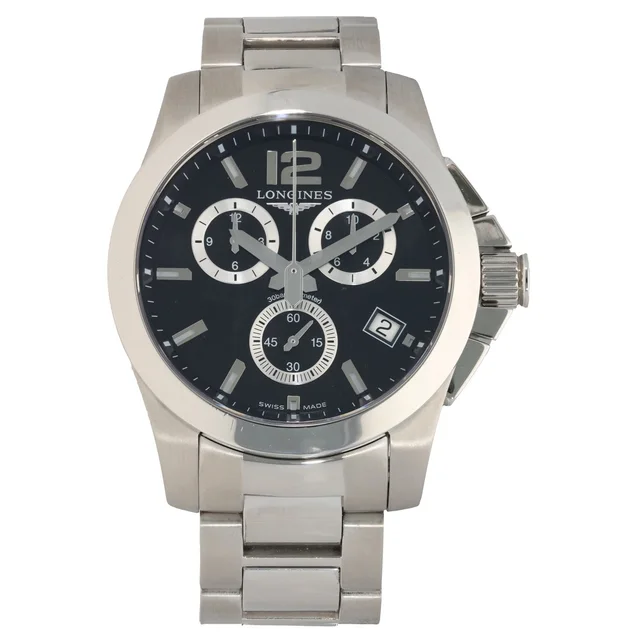 Longines Conquest L3.660.4 41mm Stainless Steel Watch from H&T