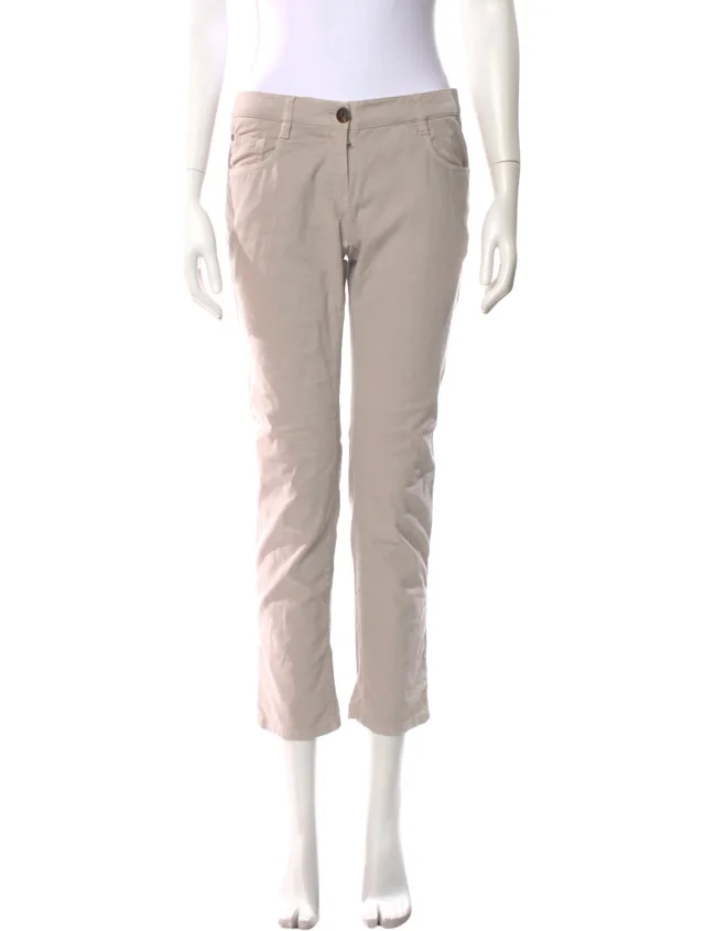 Brunello Cucinelli Mid-Rise Straight Leg Jeans from The RealReal