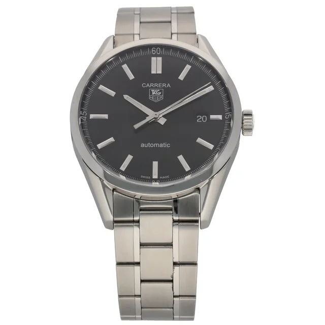 TAG Heuer Carrera WV211B-3 39mm Stainless Steel Watch from H&T