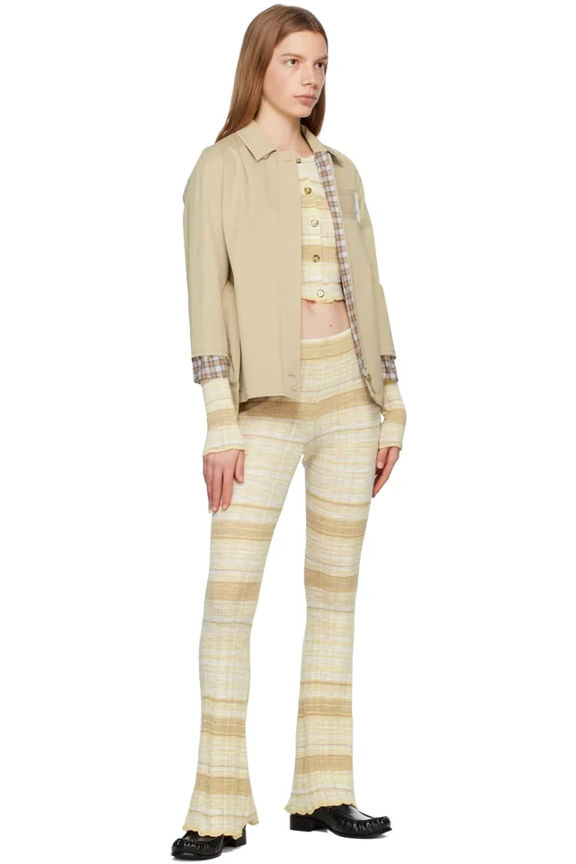 Acne Studios SSENSE Exclusive Beige Cardigan, photo 4 of 4 from SSENSE