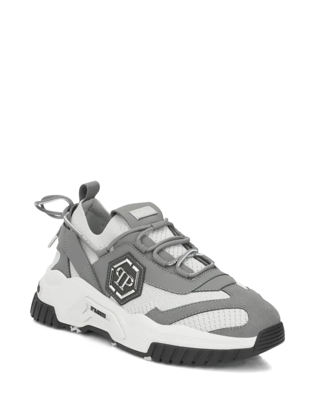 Philipp Plein predator logo-plaque trainers, photo 2 of 2 from FARFETCH