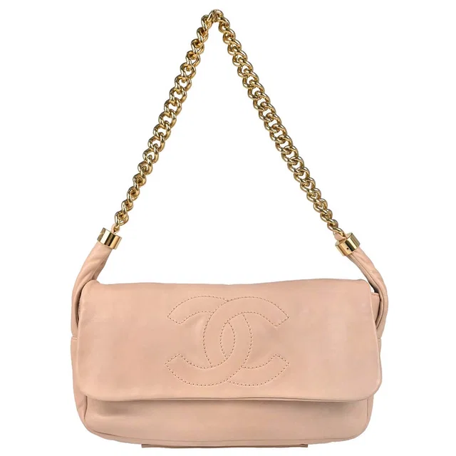 Chanel 2008-2009 Pink Lambskin Rodeo Drive Shoulder Bag in Pink Lambskin from AMORE Vintage Tokyo