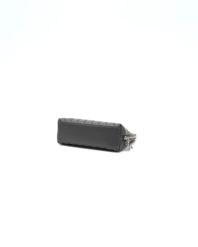 Saint Laurent Loulou Matelassé Pouch in Satin from A Retro Tale, photo 5 of 6