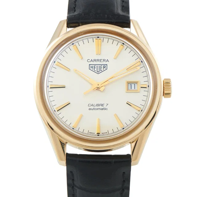 TAG Heuer Carrera Calibre 7 Watch in multicolor Crocodile from The RealReal