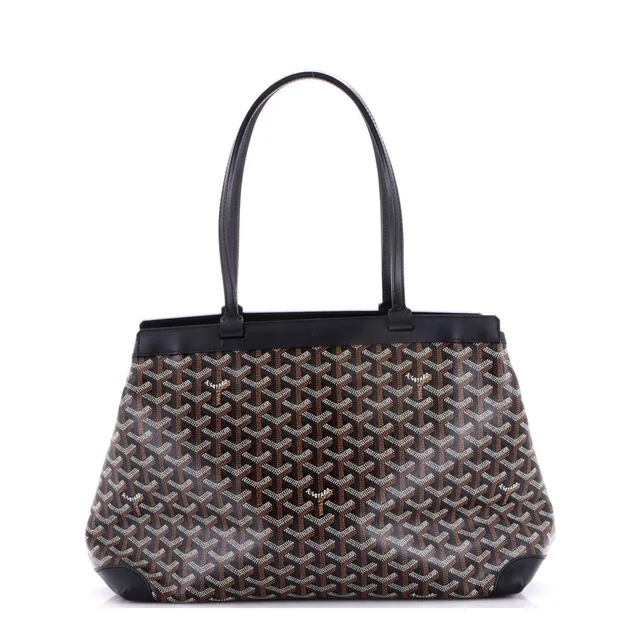 Goyard Pm Bellechasse Bag Coated Canvas in black Coated canvas from Poshmark