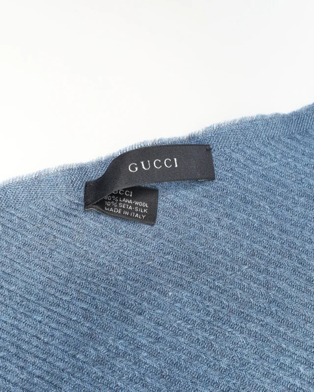Gucci GG Wool Scarf in Wool from A Retro Tale, photo 3 of 3