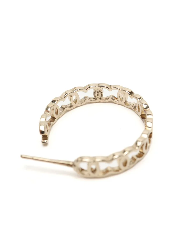 Chanel Coco Mark Hoops Earrings from A Retro Tale, photo 4 of 4