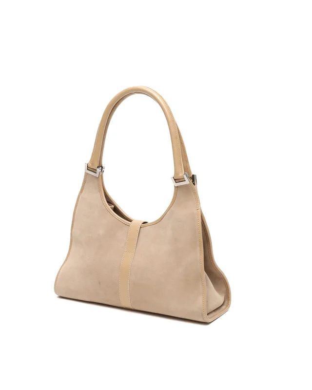 Gucci Jackie Bardot Suede Bag in Suede from A Retro Tale, photo 3 of 9