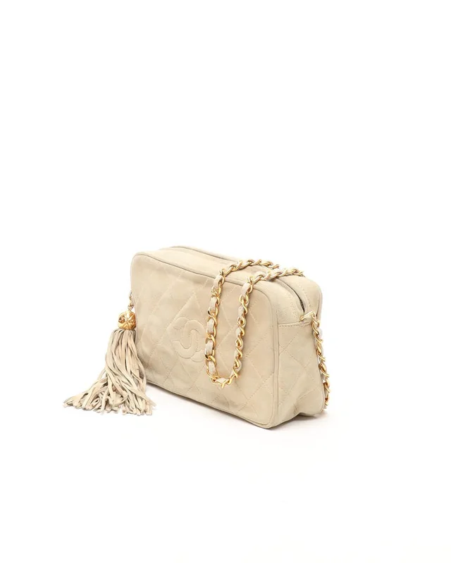 Chanel CC Tassel Camera Bag in Suede from A Retro Tale, photo 2 of 13