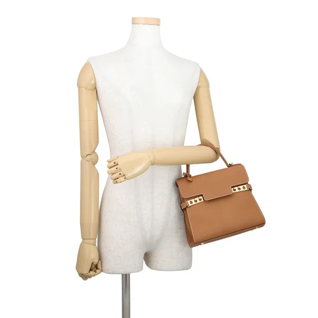 Delvaux Tanpet 2WAY Handbag Vegetal IvoryAA0505AMF0ADNDO Crispy Calf Leather Size PM in Calfskin from GALLERY RARE, photo 4 of 7