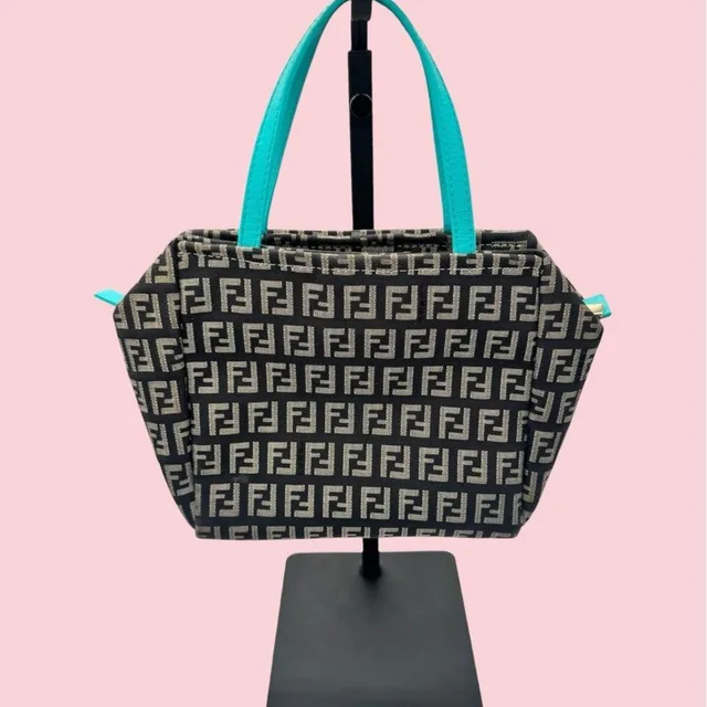 Fendi Women's Tote bags - Blue/Multi in blue|multicolor from Depop, photo 1 of 1
