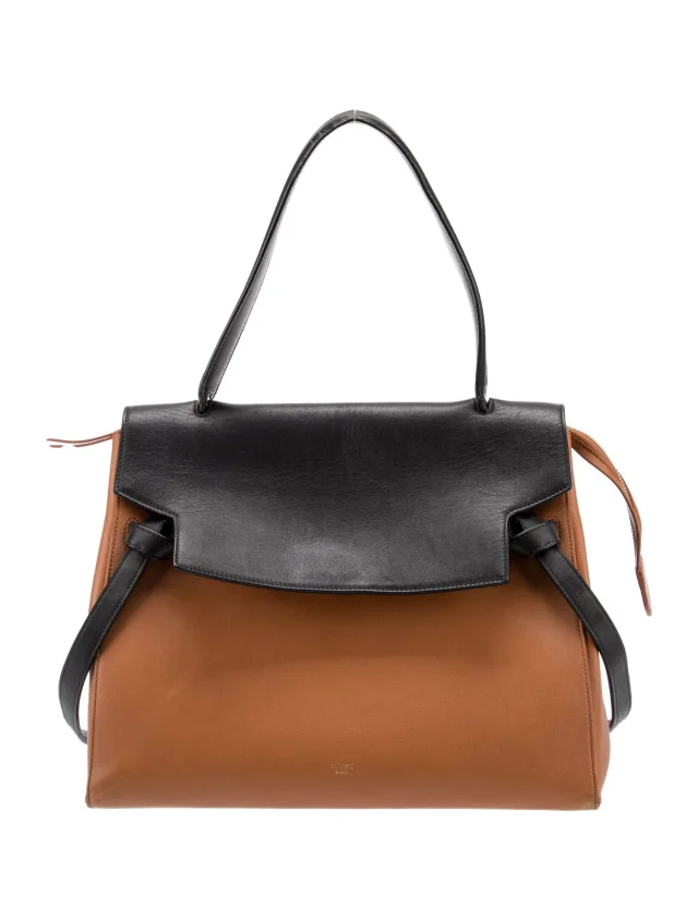 Celine Belt Bag Other bag in brown|red Suede from The RealReal