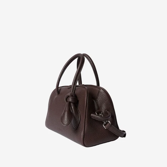 Jacquemus Il Piccolo Turismo Shoulder Bag — Brown Leather in Brown Leather from HEWI
