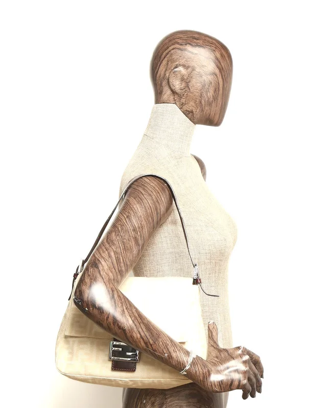 Fendi Zucca Canvas Mamma Baguette Bag in Canvas from A Retro Tale, photo 10 of 10