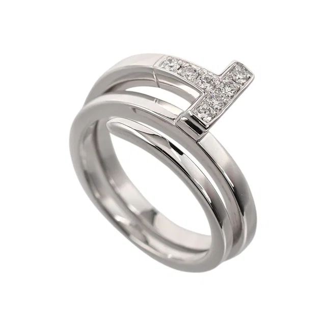 Tiffany & Co. Ring T Square Wrap from The Reluxe