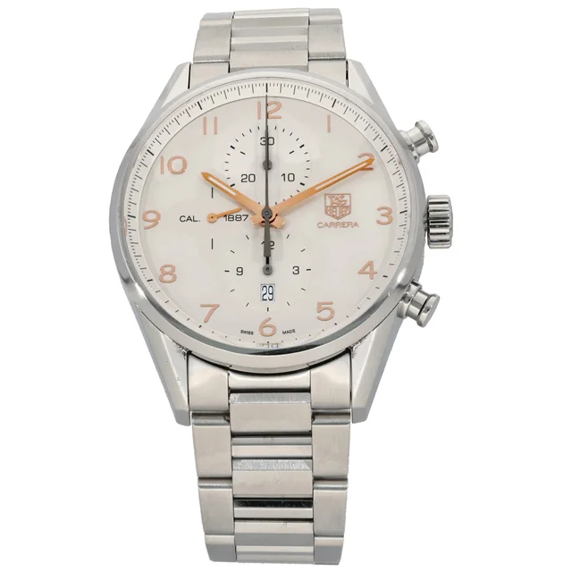 TAG Heuer Carrera CAR2012 43mm Stainless Steel Watch from H&T
